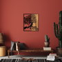 Wallity Tree Woman - 290 Escultura de pared Negro y Nogal